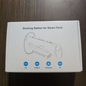HENRETY Docking Station for Steam Deck, 6-in-1 USB C Hub,‎ HDMI 2.0 4K@60Hz
